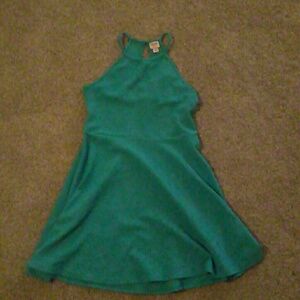 Mossimo Supply Co. Blue Textured Dress